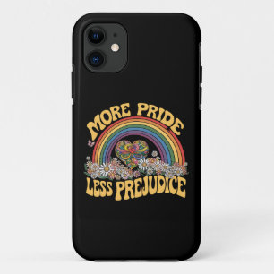 Case-Mate iPhone Case Plus de fierté moins de préjugés Retro Rainbow Pri