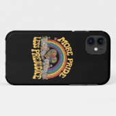 Coques Case-Mate iPhone Plus de fierté moins de préjugés Retro Rainbow Pri (Dos (Horizontal))