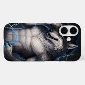 Coques Case-Mate iPhone Plus de Monsieur Gentil Mec Drôle de Mème de Loup (Verso (horizontal))