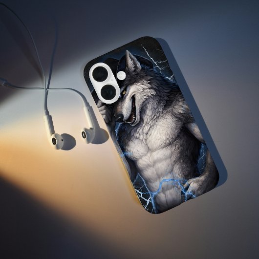 Coques Case-Mate iPhone Plus de Monsieur Gentil Mec Drôle de Mème de Loup