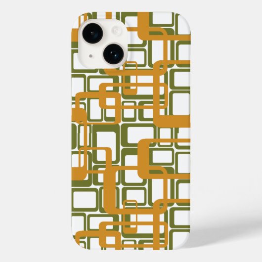 Coques Case-Mate iPhone Plus D'Ouverture Des Rectangles Modernes Du Milieu (Verso)