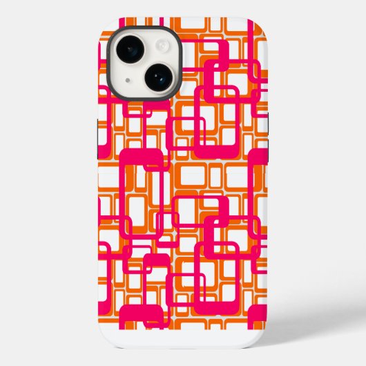 Coques Case-Mate iPhone Plus Ouvert Rectangles Modernes Du Milieu Du Siècl (Verso)