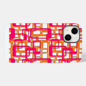 Coques Case-Mate iPhone Plus Ouvert Rectangles Modernes Du Milieu Du Siècl (Verso (horizontal))