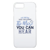 Coques Case-Mate iPhone Plus Vous Pouvez Entendre La Citation (Dos)