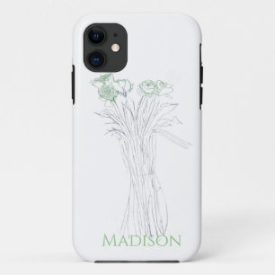 Case-Mate iPhone Case Plutôt Minimale Moderne Fleur Plan Pour Les Femmes