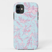 Coques Case-Mate iPhone Plutôt rose et bleu | Personnalisé (Dos)