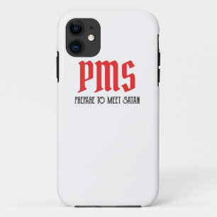 Case-Mate iPhone Case PMS - Préparez-Vous À Rencontrer Satan Drôle Pério