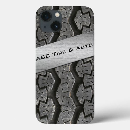 Coques Case-Mate iPhone Pneumatiques en caoutchouc personnalisées Roulette (Verso)