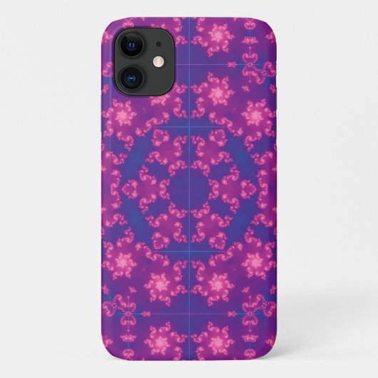 Coques Case-Mate iPhone Pneus ronds Mandela roses et violets (Dos)