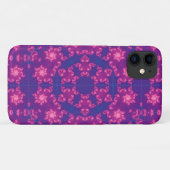 Coques Case-Mate iPhone Pneus ronds Mandela roses et violets (Dos (Horizontal))