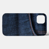Coques Case-Mate iPhone Poche de Jeans bleu nouveau (Verso (horizontal))