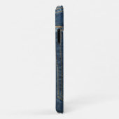 Coques Case-Mate iPhone Poche Denim Jeans bleu (Dos/Droite)