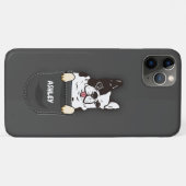 Coques Case-Mate iPhone Poche Français Bulldog Maillot Chien Propriétaire  (Dos (Horizontal))
