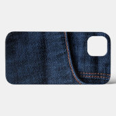 Coques Case-Mate iPhone Poche Jeans bleu (Verso (horizontal))