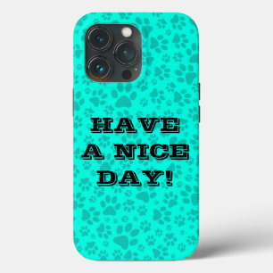 Case-Mate iPhone Case Poches de chien noir et blanc Pointe Polka sur cya