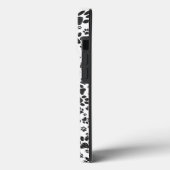 Coques Case-Mate iPhone Poches de chien noir et blanc Poka Dot (Verso / Gauche)