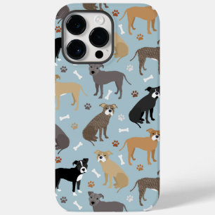 Coque Pour Pour iPhone 14 Pro Max Poches et os Pitbulles