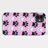 Coques Case-Mate iPhone Poches Noires Et Blanches Perdues Sur Arrière - pl (Dos (Horizontal))