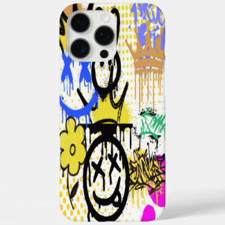 Coques iPhone 16 Pro Max pochette graffiti iphone 16 pro max