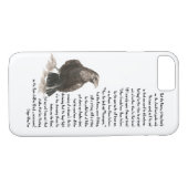 Coques Case-Mate iPhone Poème Halloween Edgen Allen Poe Raven (Dos (Horizontal))