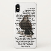 Coques Case-Mate iPhone Poème Halloween Edgen Allen Poe Raven (Dos)