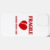 Coques Case-Mate iPhone Poignée Cardiaque Fragile Avec Soin (Verso (horizontal))