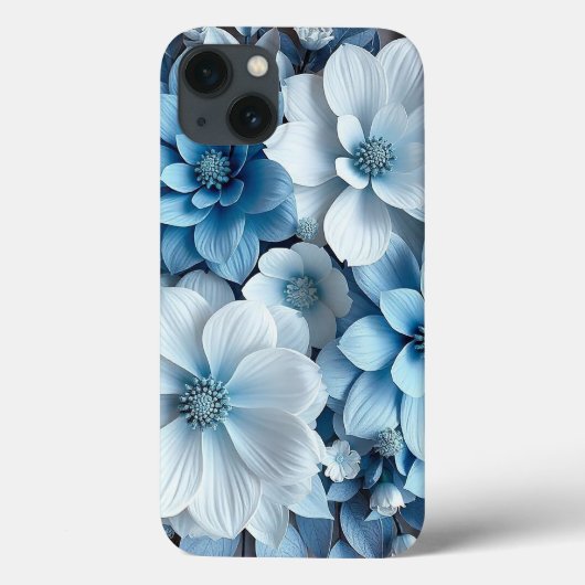 Coques Case-Mate iPhone Poignée de protection quotidienne à feuilles flora (Verso)