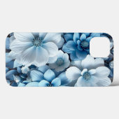 Coques Case-Mate iPhone Poignée de protection quotidienne à feuilles flora (Verso (horizontal))