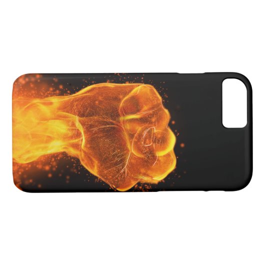Coques Case-Mate iPhone Poing flamboyant (Dos (Horizontal))