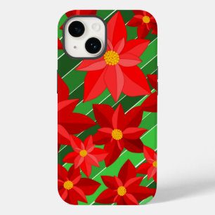 Coque Pour iPhone 14 Poinsettias