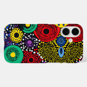 Coques Case-Mate iPhone Point Abstrait art 1 (Verso (horizontal))