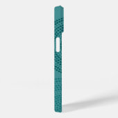 Coques Case-Mate iPhone Point circulaire moderne Motif géométrique Grand n (Verso / Droite)