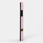 Coques Case-Mate iPhone Point de polka rose Girly du hibou | de (Dos/Droite)