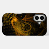 Coques Case-Mate iPhone Point de rupture Art Abstrait (Verso (horizontal))
