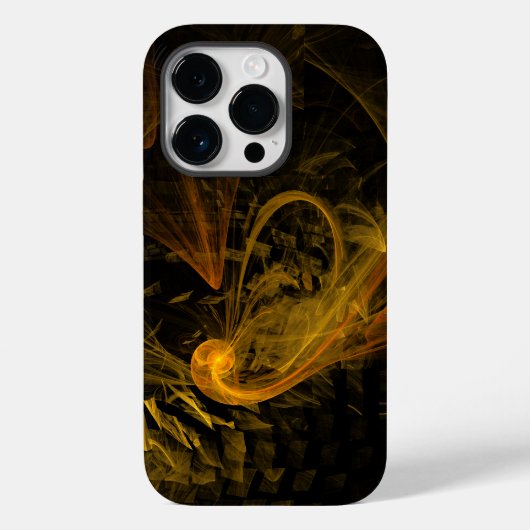 Coques Case-Mate iPhone Point de rupture Art Abstrait (Verso)