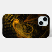 Coques Case-Mate iPhone Point de rupture Art abstrait (Verso (horizontal))