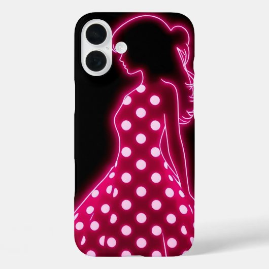 Coques Case-Mate iPhone Point néon (Verso)