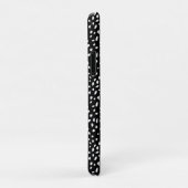 Coques Case-Mate iPhone Point peint à la main et coeur personnalisé (Dos/Droite)