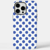 Coques Case-Mate iPhone Point Polka bleu (Verso)