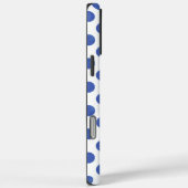 Coques Case-Mate iPhone Point Polka bleu (Verso / Droite)