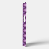 Coques Case-Mate iPhone Point Polka Lavender brillant (Verso / Droite)