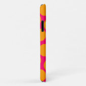 Coques Case-Mate iPhone Point Polka orange (Dos/Droite)