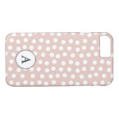 Coques Case-Mate iPhone Point rose pâle (Dos (Horizontal))