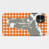 Coques Case-Mate iPhone Point Safari Tangerine (Dos (Horizontal))