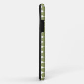 Coques Case-Mate iPhone Point Safari vert (Dos/Droite)