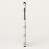 Coques Case-Mate iPhone Pointe de polka de Ladybug mignon violet vert blan (Dos/Gauche)