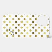 Coques Case-Mate iPhone Pointe dorée (Verso (horizontal))