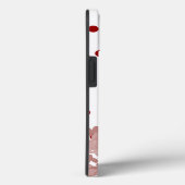 Coques Case-Mate iPhone Pointe Polka Et Motif Floral (Verso / Droite)