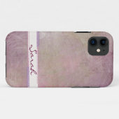 Coques Case-Mate iPhone Pointe rose avec plaque signalétique (Dos (Horizontal))