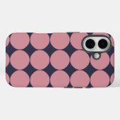 Coques Case-Mate iPhone Pointe rose Design Moderne (Verso (horizontal))